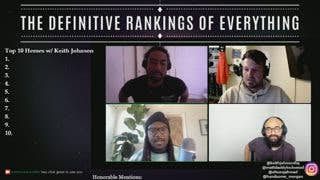 The Definitive Rankings of Everything - Top 10 Heroes